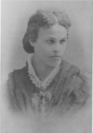 Black and white portrait of Dr. Sarah Loguen-Fraser
