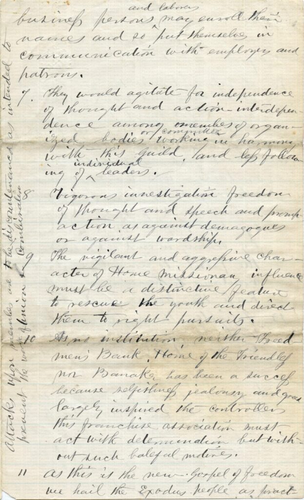 Colored Women's Professional Franchise Association" by Mary Ann Shadd Cary page 4
