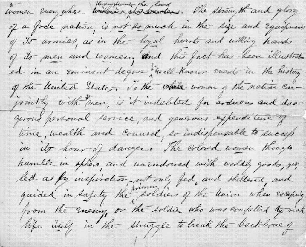 "The Right of Women to Exercise the Elective Franchise, Under the 14th Article of the Constitution" by Mary Ann Shadd Cary page 6