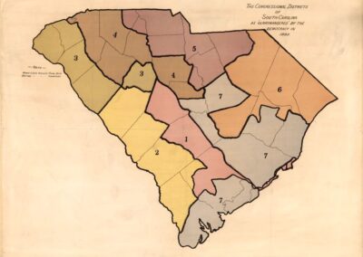 SC Congressional Districts Gerrymandered in 1882